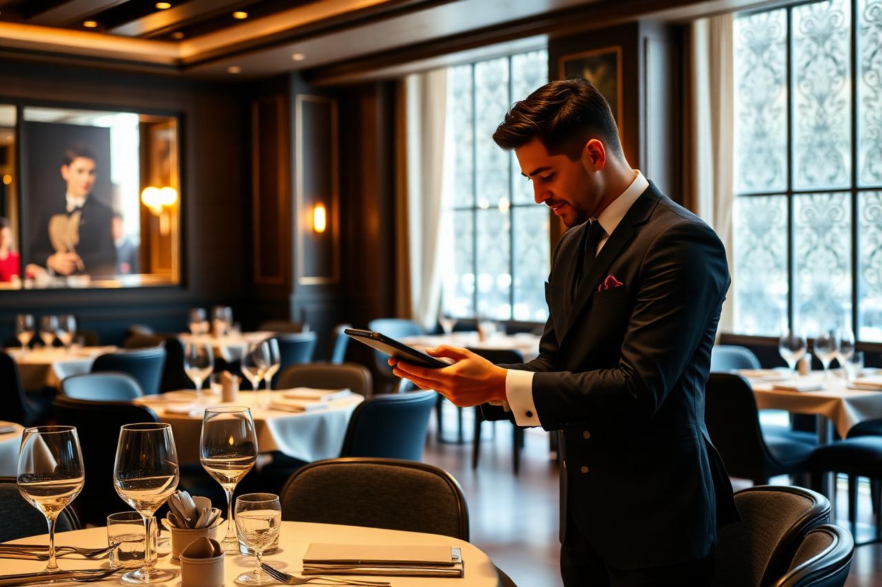 Restaurant à table